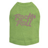 Rock n Roll (Pink Rhinestuds) Dog Tank