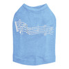 Music Notes Dog Tank