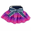 Fuchsia & Purple Sequin Dog Skirt