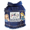 Eras Tour Swiftie inspired Denim Dog Jacket