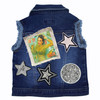 Life of a Showgirl Swiftie Inspired - Kids Denim Vest