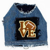 Love Football Denim Harness Vest