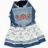 Lace and Embroidery Pocket Harness Vest