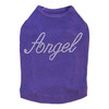 Angel rhinestone dog tank for large and small dogs.