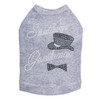 Southern Gentleman (Top Hat & Bow Tie) Dog Tank