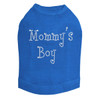 Mommy's Boy with Red Heart rhinestone dog tank for large and small dogs..
