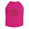 Red Lips - Dog Tank dog tank for large and small dogs.