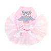 Blue Owl with "Who Let the Dogs Out?" Tutu