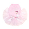 High Maintenance - Austrian crystal  Fuchsia Ring dog tutu for large and small dogs.