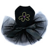 Lime & Purple Flower dog tutu for large and small dogs.