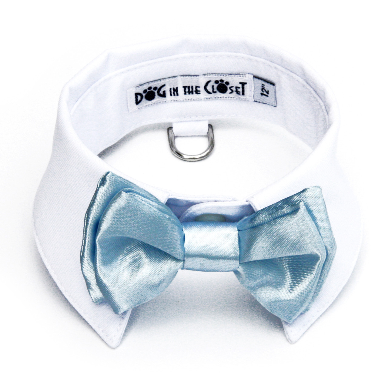 blue dog bow tie