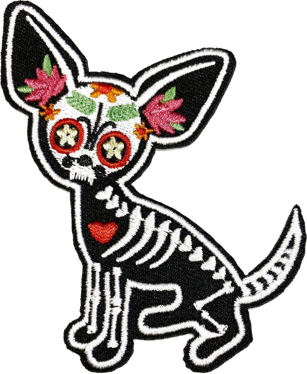 Chihuahua Sugar Skull - Patch