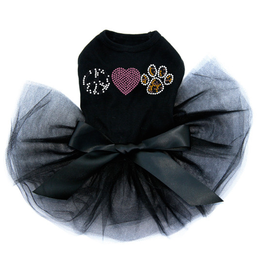 Peace, Love, Paw ( Animal Print) Tutu