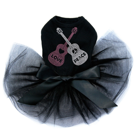 Guitars with Love & Peace Tutu