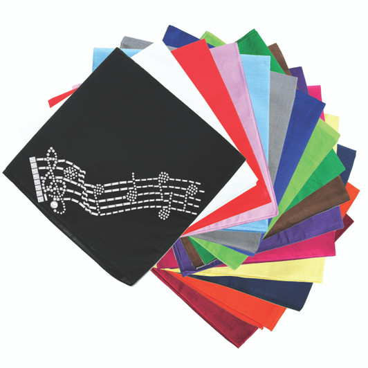 Music Notes - Bandanna