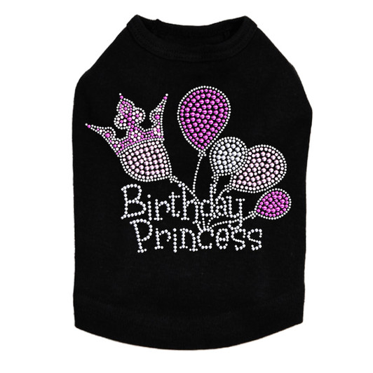 Birthday Princess  - Dog Tank