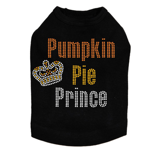 Pumpkin Pie Prince Dog Tank