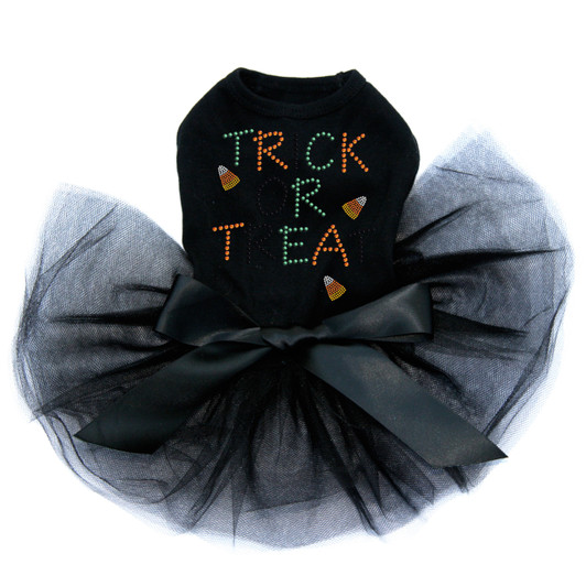 Trick or Treat with Candy Corn Tutu