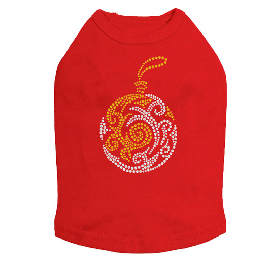 Gold & Silver Christmas Ornament - Red Dog Tank