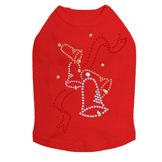 Nailhead Christmas Bells - Red Dog Tank