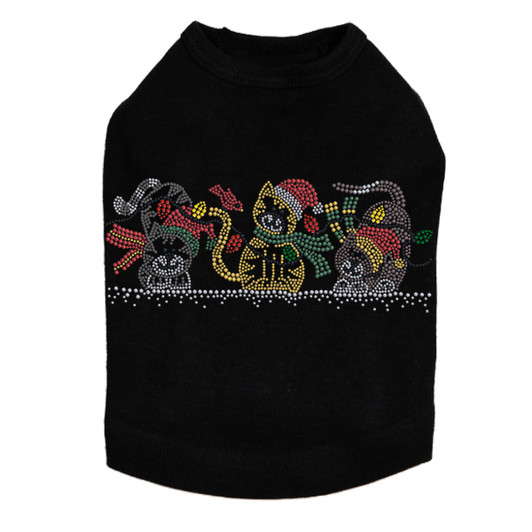 Christmas Cats - Black Cat Tank