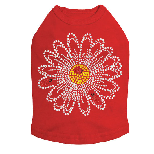 Large Daisy with Lady Bugs dog tank for small and large dogs.