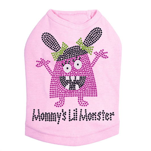 Mommy's Lil Monster dog tank for large and small dogs.