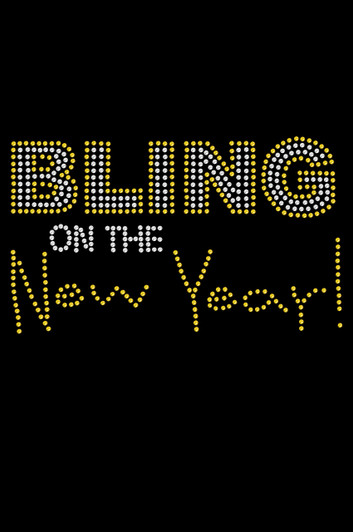 Bling on the New Year - Women's T-shirt