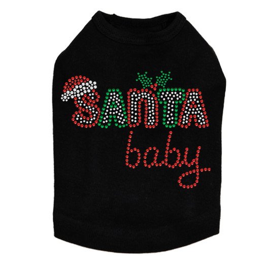 Santa Baby #2 - Black Dog Tank
