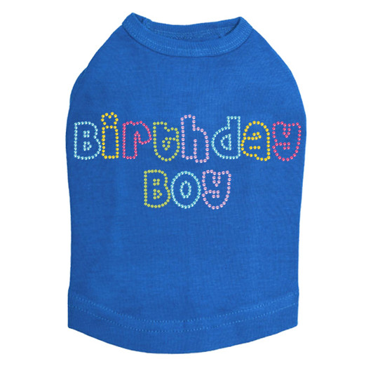 Birthday Boy (Multicolor) - Dog Tank