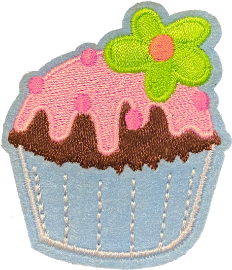 Cupcake 1 (Blue) - Patch