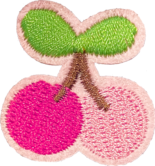 Pink Cherries Patch