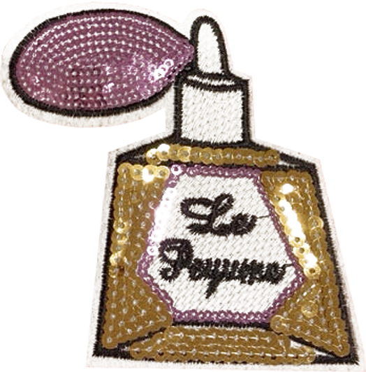 Sequin Perfume 2 Patch