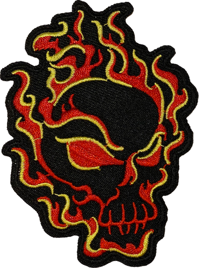 Flame Skull - Patch