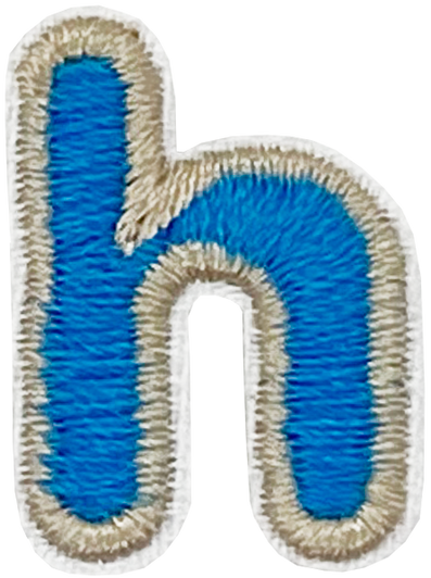 Multicolor H - Patch