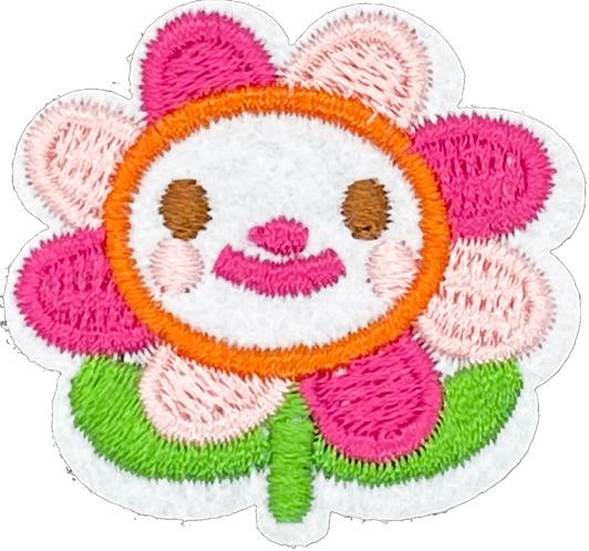 Flower Face - Patch