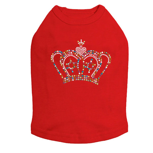 Crown #11 - Multicolor - Dog Tank