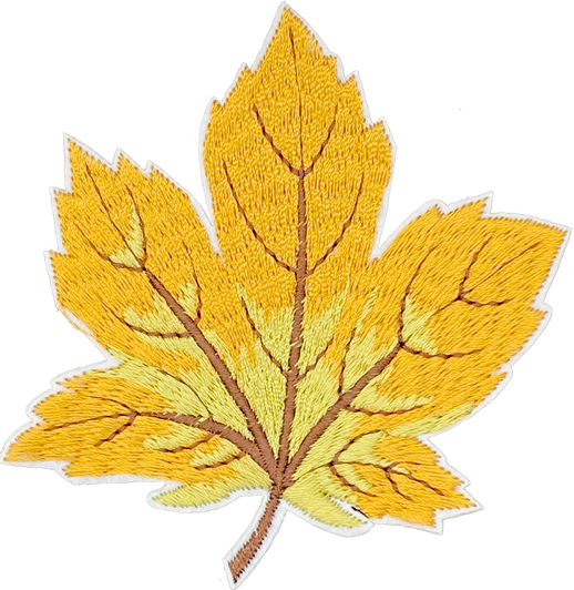 Fall Leaf Gold- Patch