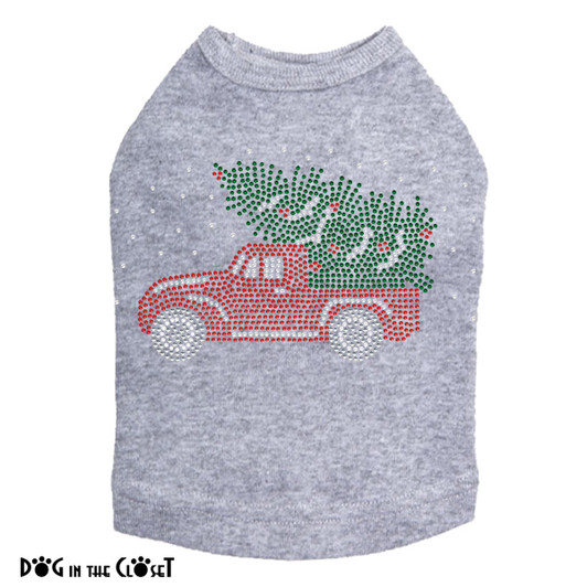 Christmas Truck (Small) Gray Shirt