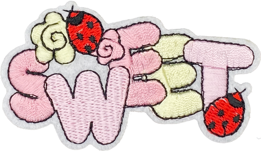 Sweet with Lady Bugs - Patch