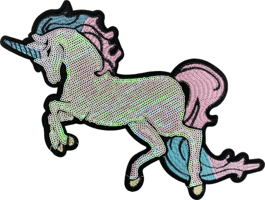 Large Sequin Unicorn - Patch