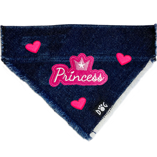 Princess Denim Bandana