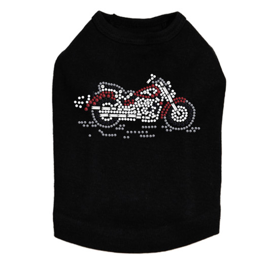 Motorcycle - Small Red & Black - Dog Tank