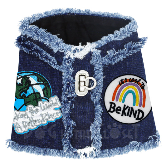 Be Kind Denim Harness Vest