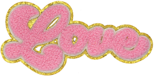 Chenille Love - Patch