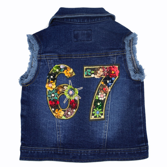 6-7 - Kids Denim Vest
