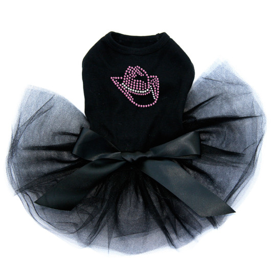 Hat (Austrian crystal Pink Cowgirl) Tutu