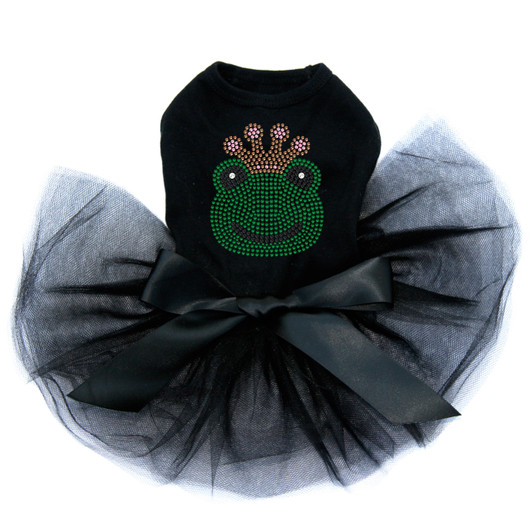 Frog with Pink Crown Tutu