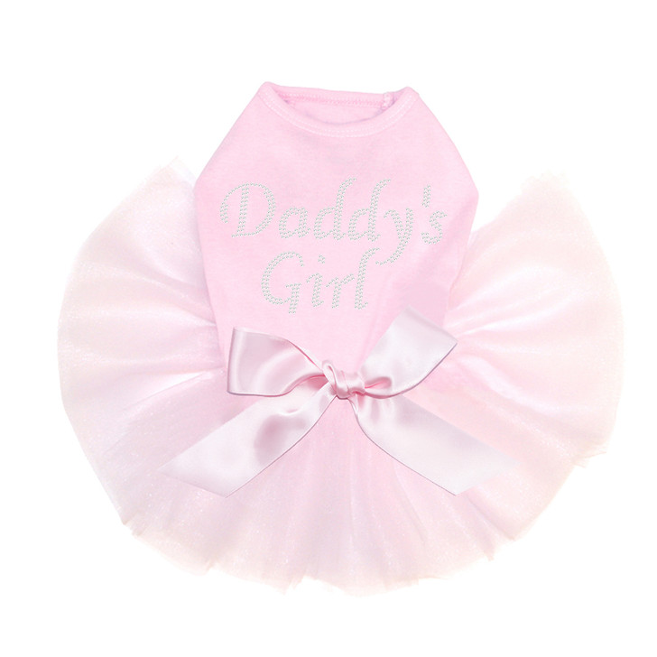 Daddy's Girl # 1 rhinestone dog tutu for large and small dogs.