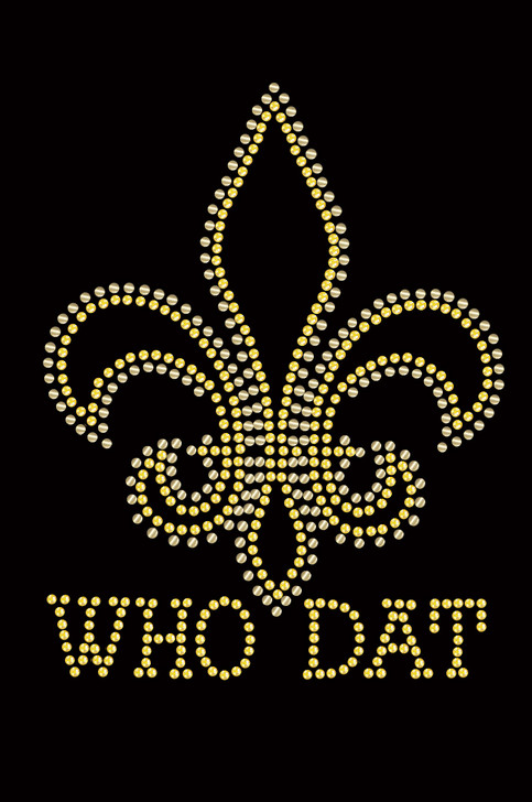 Fleur de Lis - Who Dat - Custom Tutu